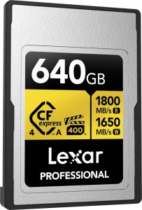 Karta Lexar Professional Gold CFexpress 640 GB  (LCAGOLD640G-RNENG) 3