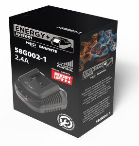 Graphite Ładowarka do akumulatorów Energy+ (58G002-1) 2