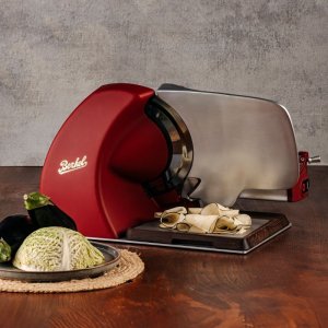 Berkel Homeline HL PLUS 250 czerwono-matowy maszyna do krojenia 4