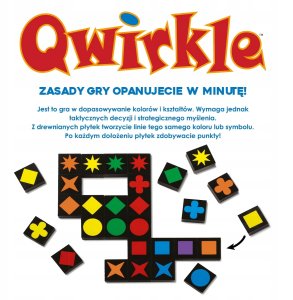 Nasza Księgarnia Gra logiczna Qwirkle 2