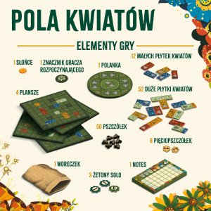 Nasza Księgarnia Gra planszowa Pola kwiatów 3