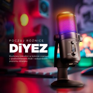 Mikrofon Rampage Diyez czarny 7