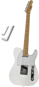 V-Tone GITARA ELEKTRYCZNA TELECASTER 4/4 SS 39" PEŁNOWYMIAROWA + KLUCZE IMBUSOWE 2