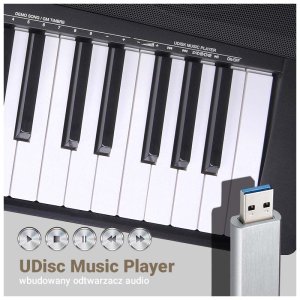 MK MK WP 881 pianino cyfrowe klawisze do nauki gry 13