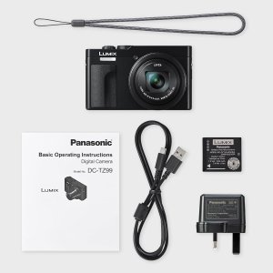 Kamera cyfrowa Panasonic Panasonic LUMIX DC-TZ99E-K kompaktowa kamera podróżna 4K czarna 2024 6
