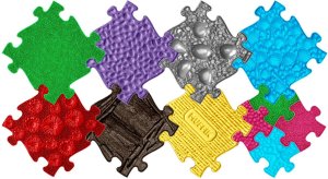 Askato Mata Sensoryczna Ortopedyczna Zestaw 11w1 Medium 11 Puzzli Sensoryka Muffik / Mfk-021-01 5