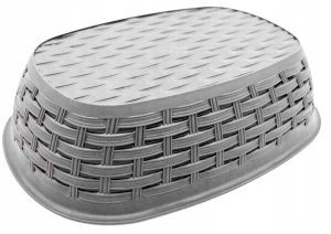 Katex Koszyk 2 lt RATTAN - popiel 255x170x73 mm 3
