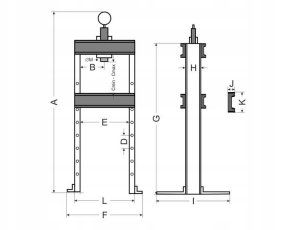 Geko #Prasa hydrauliczna 8T (1) 10