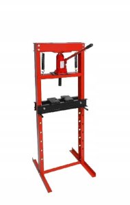 Geko #Prasa hydrauliczna 20T z manometrem i pompą nożną(1) 11