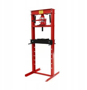 Geko #Prasa hydrauliczna 20T z manometrem i pompą nożną(1) 4