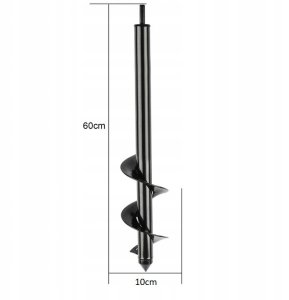 Geko Wiertło ogrodowe – świder do gleby 10x60cm (30) 13