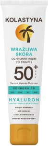 KOLASTYNA OPALANIE KOLASTYNA Krem ochronny do twarzy - Wrażliwa Skóra SPF50+  50ml 2