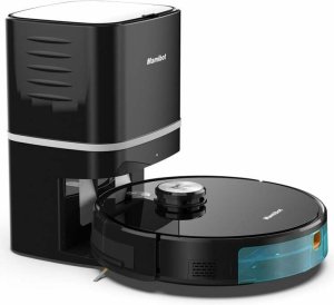 Robot sprzątający Mamibot Robot sprzątający z funkcją opróżniania pojemnika na kurz EXVAC890SET Glory, baterija 5200 mAh, czarny 2