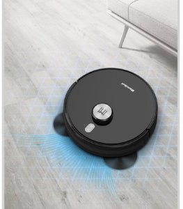 Robot sprzątający Mamibot Robot sprzątający z funkcją opróżniania pojemnika na kurz EXVAC890SET Glory, baterija 5200 mAh, czarny 3