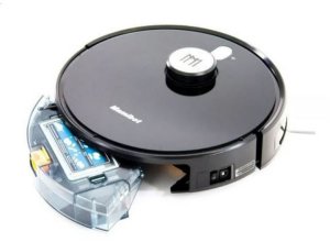 Robot sprzątający Mamibot Robot sprzątający z funkcją opróżniania pojemnika na kurz EXVAC890SET Glory, baterija 5200 mAh, czarny 5