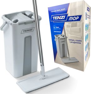 Mop Tenzi TENZI MOP Płaski Z Wyciskaczem - Mop Z Wiadrem Dwukomorowym 2