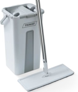 Mop Tenzi TENZI MOP Płaski Z Wyciskaczem - Mop Z Wiadrem Dwukomorowym 3