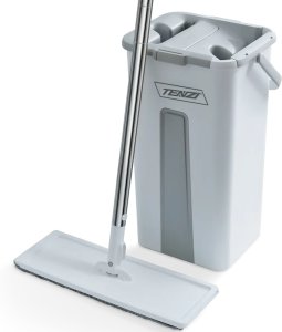 Mop Tenzi TENZI MOP Płaski Z Wyciskaczem - Mop Z Wiadrem Dwukomorowym 4