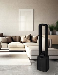 Wentylator Zilan WENTYLATOR KOLUMNOWY BEZŁOPATKOWY 97CM CICHY PANEL DOTYKOWY + PILOT 50W 3