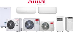 Klimatyzator Aiwa Klimatyzator przenośny domowy pokojowy Osuszacz powietrza Grzanie Chłodzenie 3kW AIWA-PAC10Y2 14
