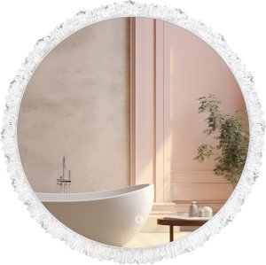 Tutumi LUSTRO ŚCIENNE LED KRYSZTAŁOWE 60cm YH-3561 2