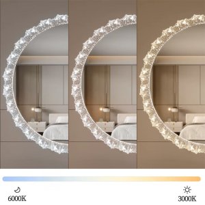 Tutumi LUSTRO ŚCIENNE LED KRYSZTAŁOWE 60cm YH-3561 4