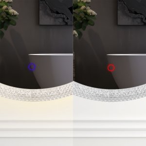 Tutumi LUSTRO ŚCIENNE LED KRYSZTAŁOWE 60cm YH-3563 5