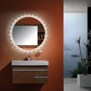 Tutumi LUSTRO ŚCIENNE LED KRYSZTAŁOWE 80cm X013 2
