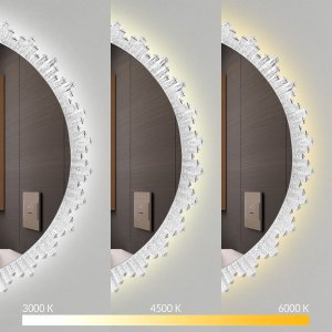 Tutumi LUSTRO ŚCIENNE LED KRYSZTAŁOWE 80cm X013 3