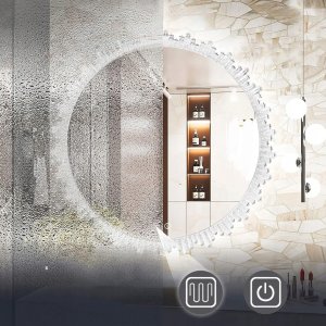 Tutumi LUSTRO ŚCIENNE LED KRYSZTAŁOWE 80cm X013 5