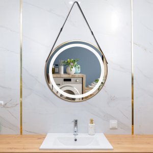 Tutumi LUSTRO ŚCIENNE LED Z PASKIEM 60cm YH-3339 3