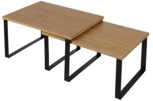 Ruhhy Półka kuchenna bambusowa - 2 szt. 25661 5