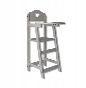Happy Friend HAPPY FRIEND Wooden Doll High Chair (FSC) 5