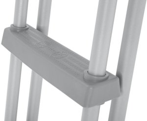 Bestway Bestway bezpieczna antypoślizgowa metalowa Drabinka do basenu 132cm 58332 EDUKAMP 12