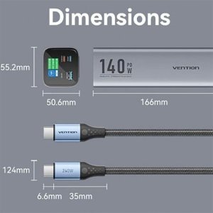 Powerbank Vention FHVH0 27000mAh Szary 4
