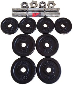 Outliner Outliner 20Kg Cast Iron Dumbbell Set 2