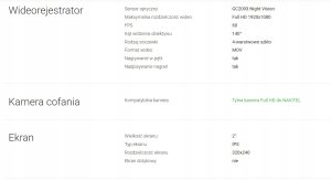 Wideorejestrator Navitel Navitel Video recorder | R260 NV | Full HD 1920х1080 | Maps included 14