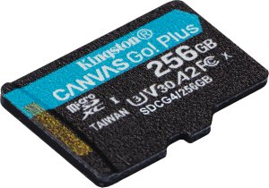 Karta Kingston Canvas Go! Plus (Gen4) MicroSDXC 256 GB Class 10 UHS-I/U3 A2 V30 (SDCG4/256GBSP) 2