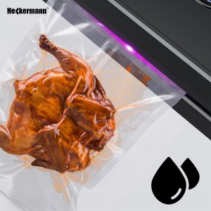 Heckermann Zgrzewarka próżniowa do pakowania żywności Heckermann 2900 Czarna 4