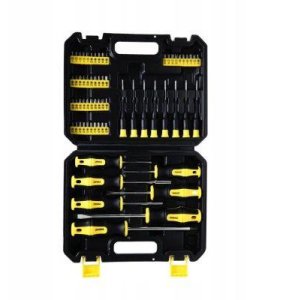 WMC TOOLS Zestaw śrubokrętów wkrętaków i bitów z magnesem 65el. 5