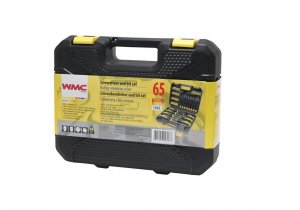 WMC TOOLS Zestaw śrubokrętów wkrętaków i bitów z magnesem 65el. 7
