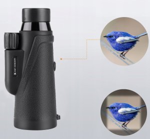 Luneta Kf Monokular Luneta K&F ZOOM 8x 42mm BaK4 IP68 + Etui Statyw Uchwyt na Telefon 6