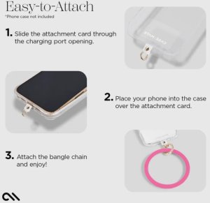 Casemate Case-Mate Phone Bangle - Bransoletka na nadgarstek do smartfona (Fuchsia) 6