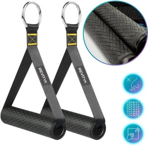 Revity Revity Gumy do ćwiczeń oporowe Workout Bands Pro 5 szt. 10-100 kg + Akcesoria 6 szt. 4