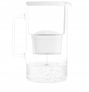 Dzbanek filtrujący Wessper Dzbanek Wessper D2 Borosilicate FutureFlow Aquamax (WES201-FF-WH) 9