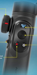 Gimbal Hohem Smart X PRO Czarny 8