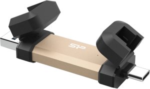 Dysk zewnętrzny SSD Silicon Power DS72 500GB Złoty (SP500GBUC3S72VPG) 2
