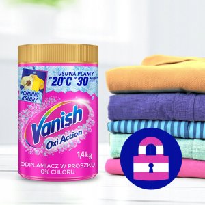 Vanish PROSZEK VANISH MULTI ACTION PINK 1.4KG 2