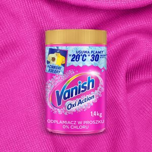 Vanish PROSZEK VANISH MULTI ACTION PINK 1.4KG 3