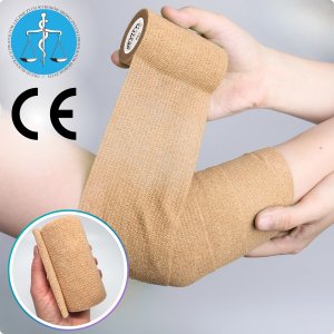 Revity Bandaż kohezyjny samoprzylepny Revity 10 cm x 4.5 m elastyczny opatrunek 12 szt. 2